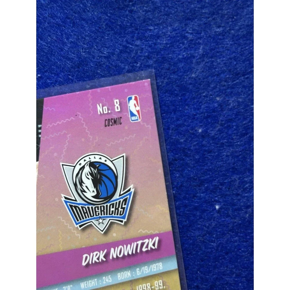 2016-17 Panini Revolution Show Stoppers Dirk Nowitzki #8  #’d /100 Mavericks